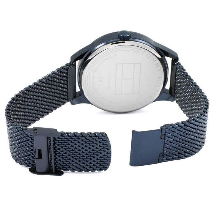 Navy Chronograph Mesh Precision