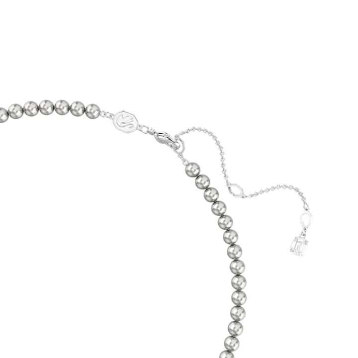 Radiant Pink Gemstone Beaded Pendant Necklace