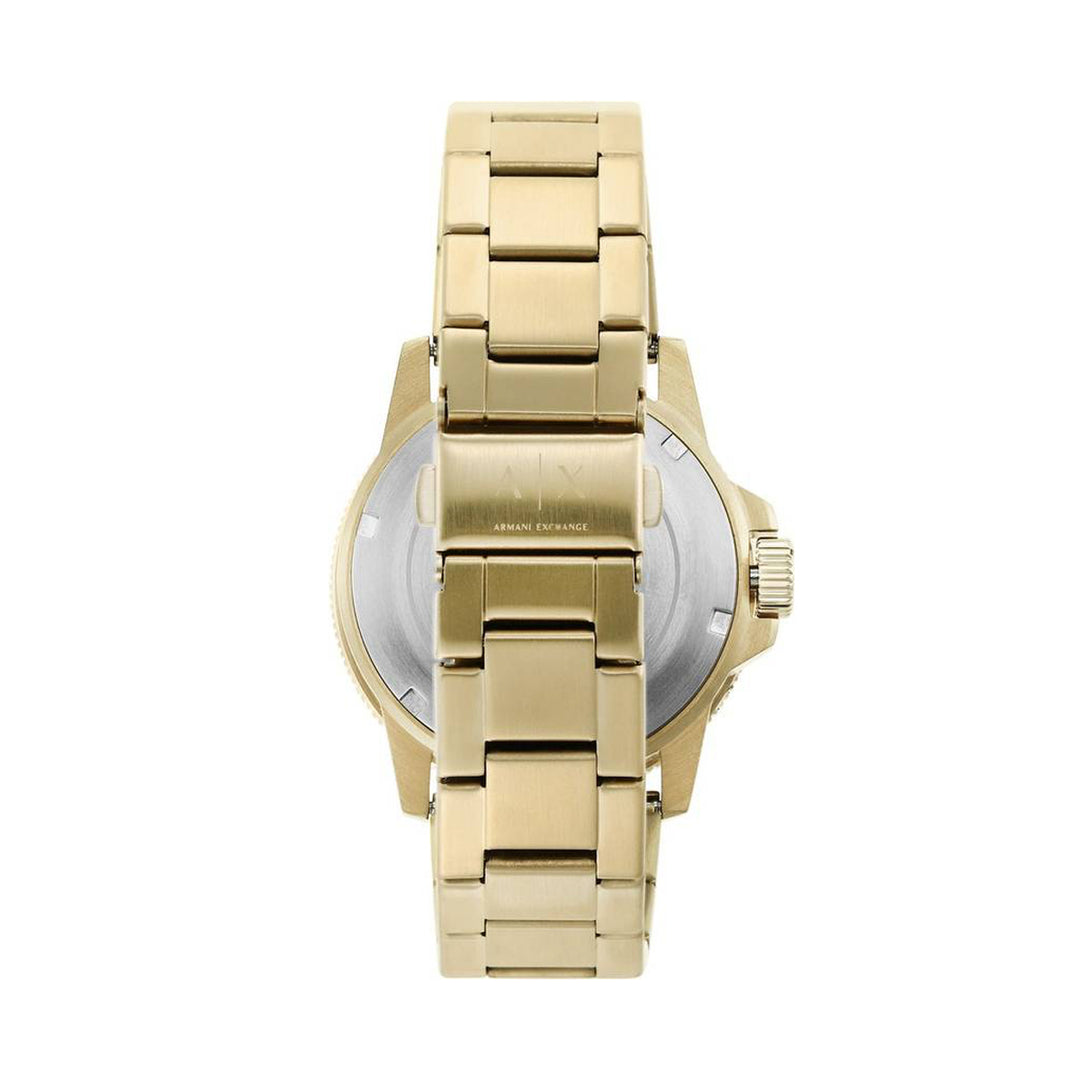 Armani Exchange Gold-Tone Analog Watch