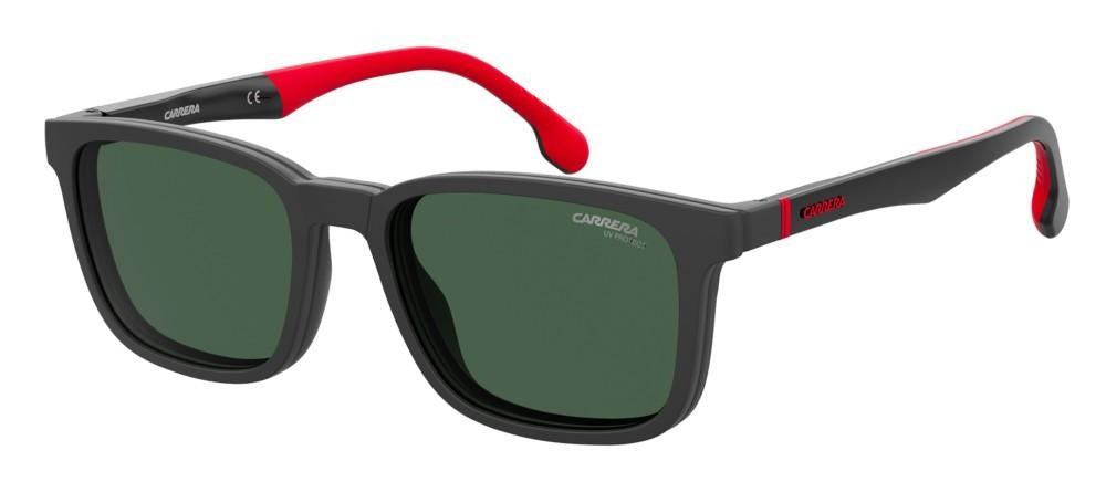 Dynamic Sport Black Frame Sunglasses with Green Lenses