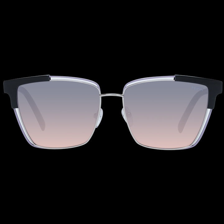 Gradient Elegance in Black Metal Frame