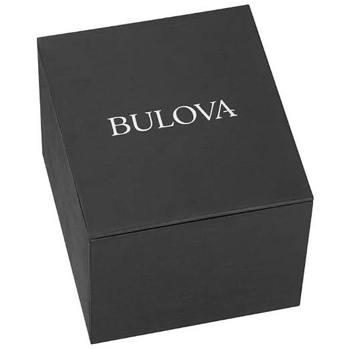 Bulova Stainless Steel Crystal Watch