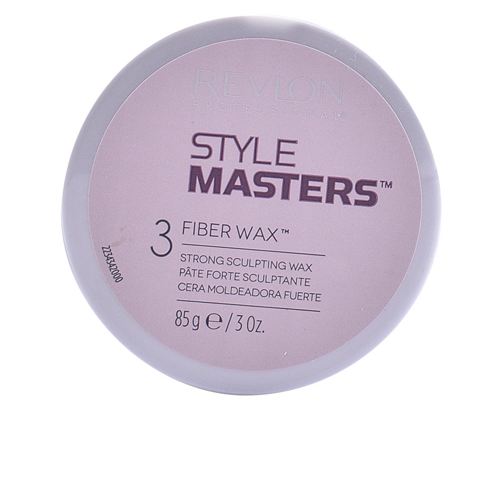 Small 85 g tin of fibre wax styling paste for all hair types