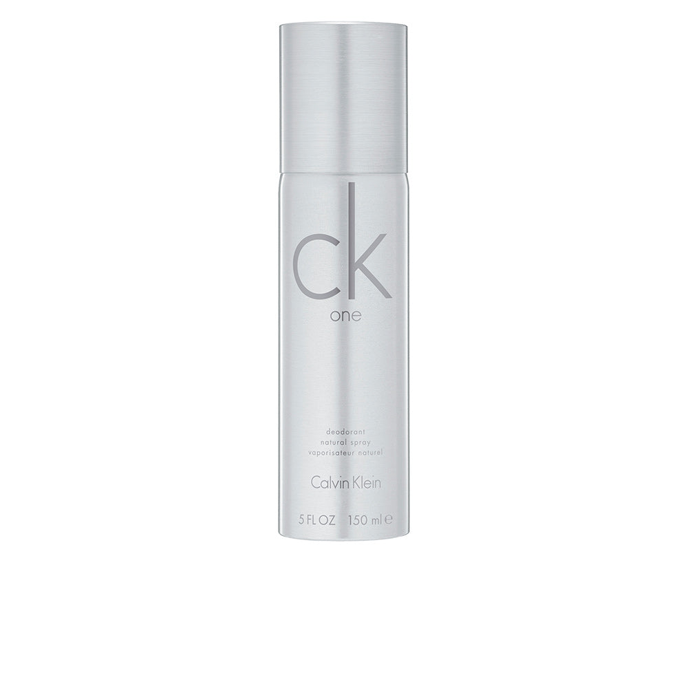 150 ml silver CK ONE deodorant spray, Unisex, citrus aromatic fragrance