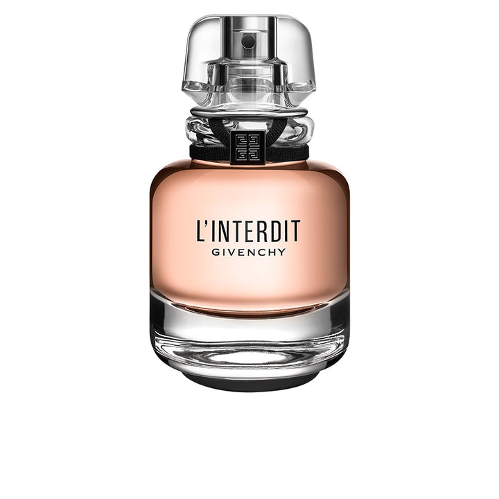 35 ml glass perfume bottle with black ribbon, floral-woody fragrance for Women