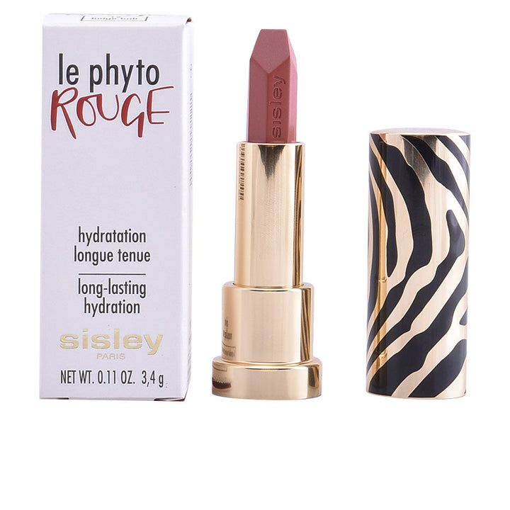 Beige Jaipur hydrating lipstick in magnetic zebra case, angled tip visible