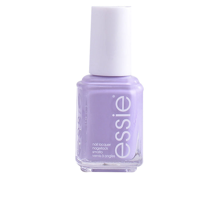 Bottle of lilac cream nail lacquer, 13.5 ml, precision brush