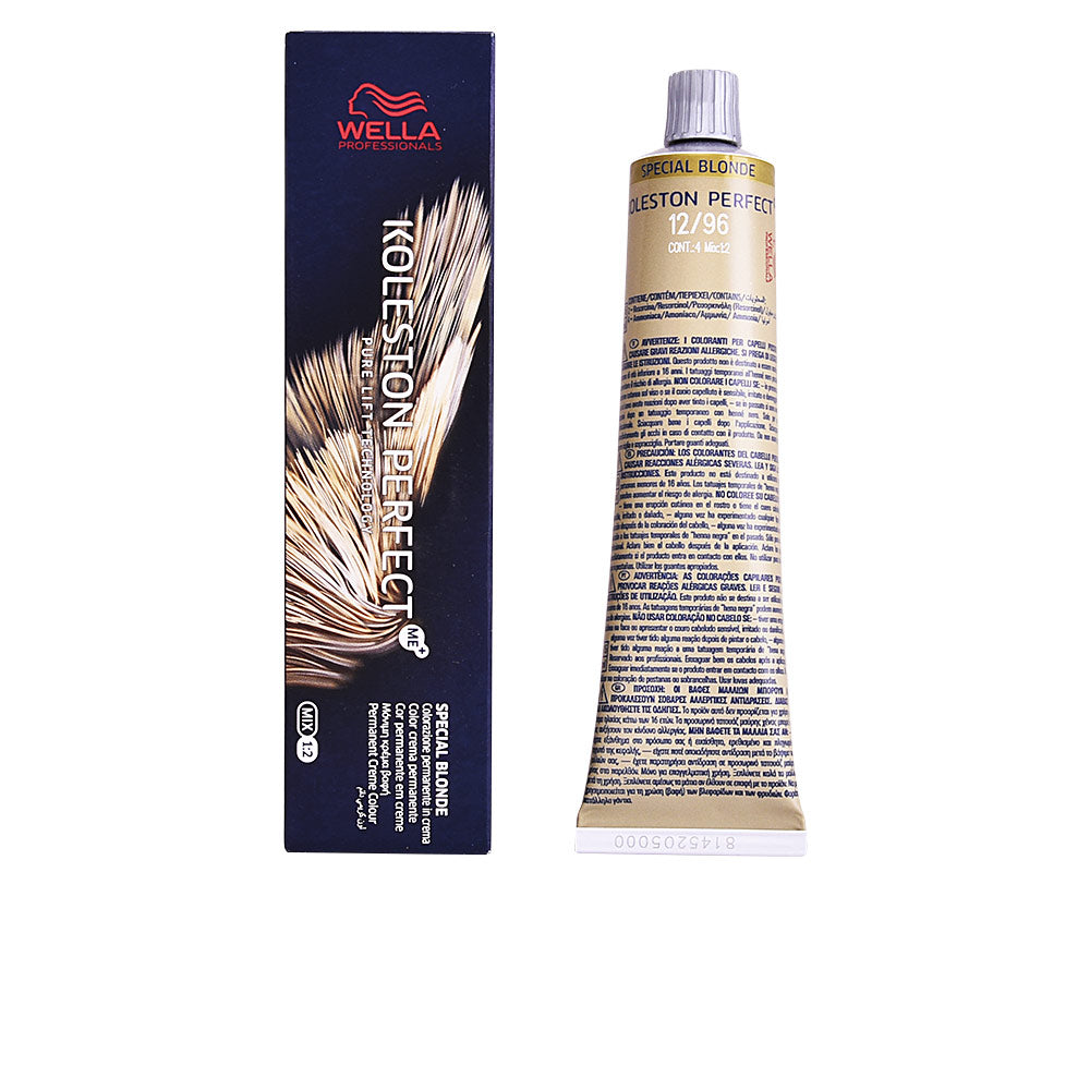60 ml tube of permanent cream hair colour in shade 12/96, neutral high‑lift