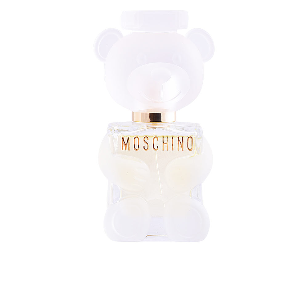 50 ml glass teddy-bear perfume bottle, white cap, Floral-woody unisex fragrance