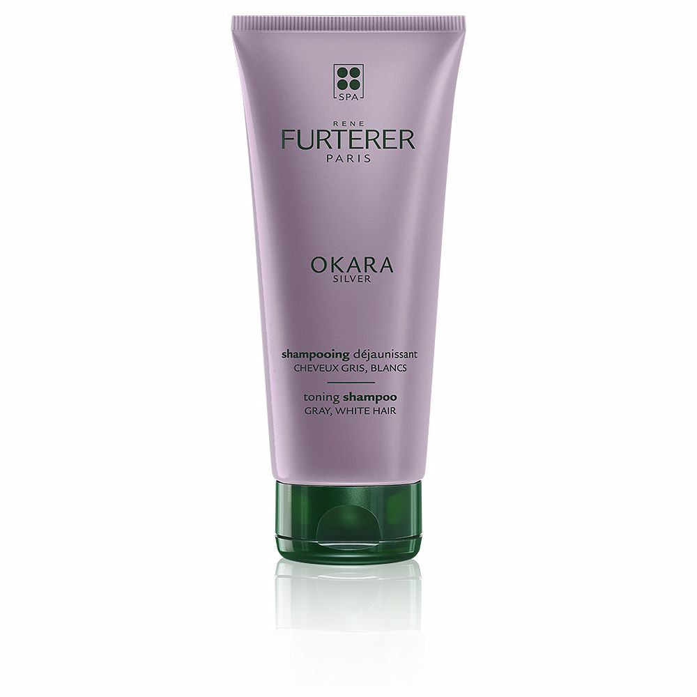 200 ml purple-toned anti-yellow shampoo bottle for Unisex, okara and B5