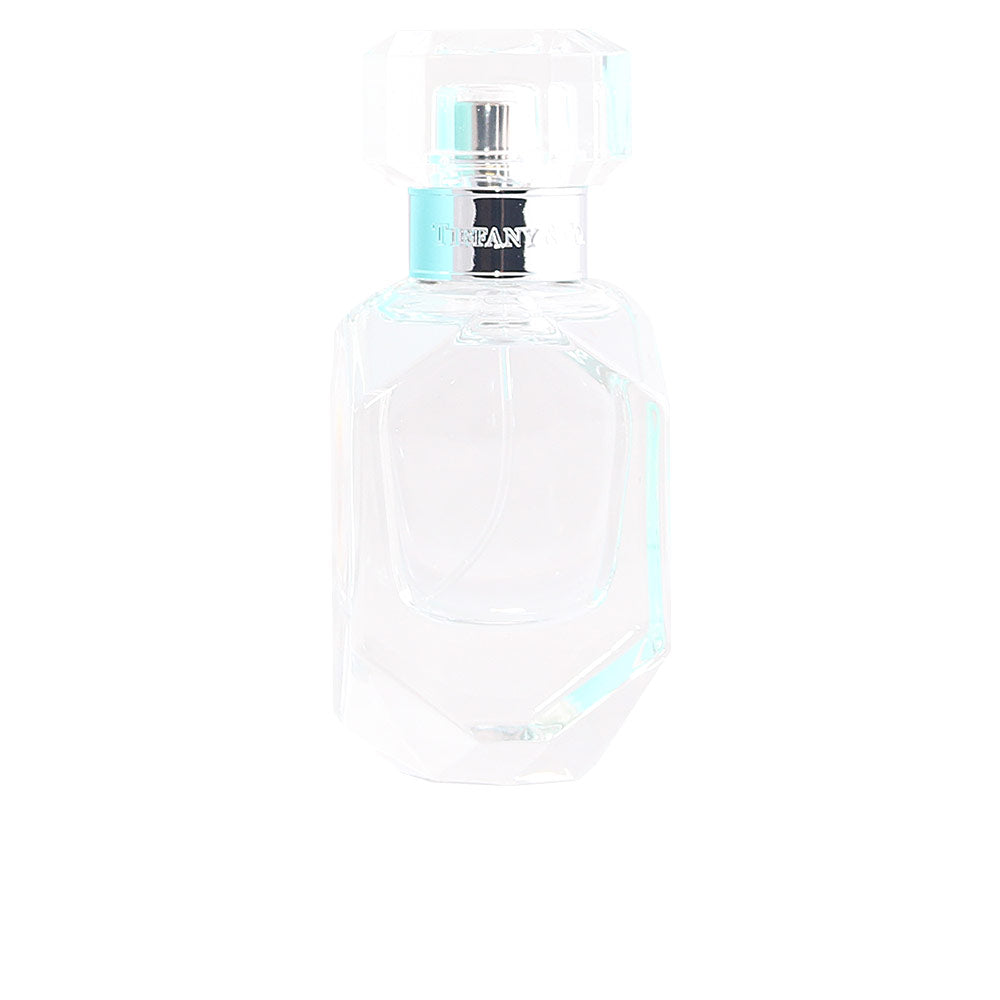 30 ml clear perfume bottle with pale floral liquid and minimalist cap