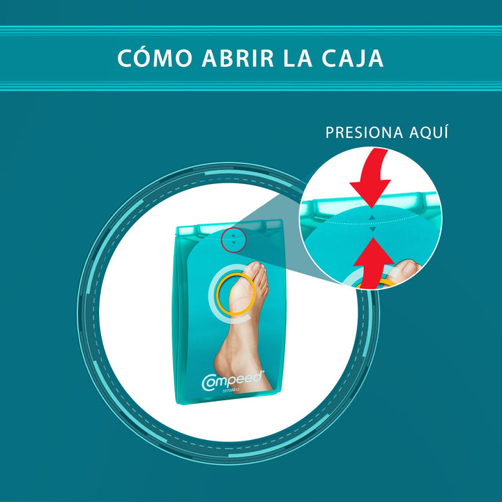 Compeed medium bunion bandage packaged for foot joint protection and comfort