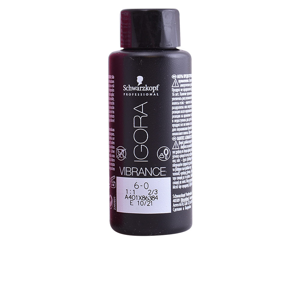 60 ml tube of dark blonde semi‑permanent hair colour, 6‑0, Unisex professional product