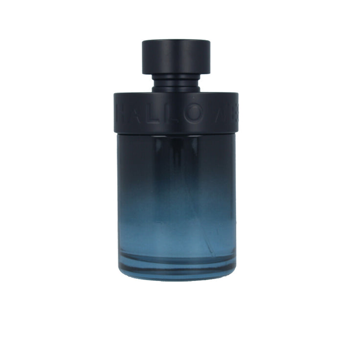 Clear 125 ml bottle of spiced aromatic eau de toilette with warm amber liquid