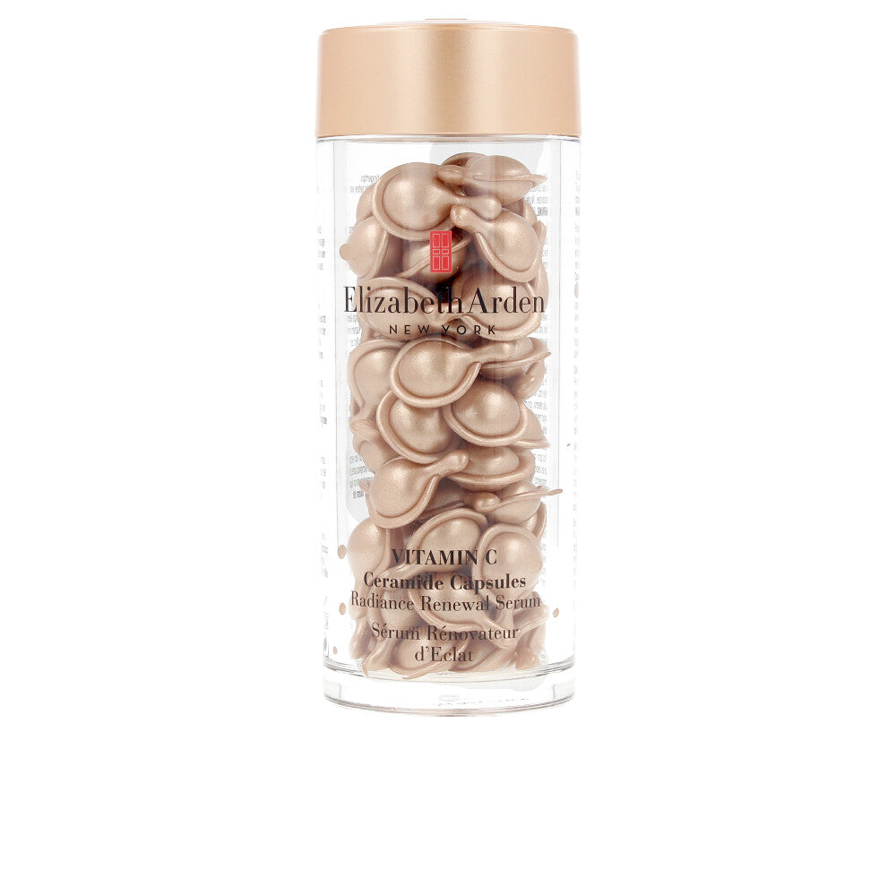 Small amber single‑dose serum capsules for brightening and barrier repair, pack of 60
