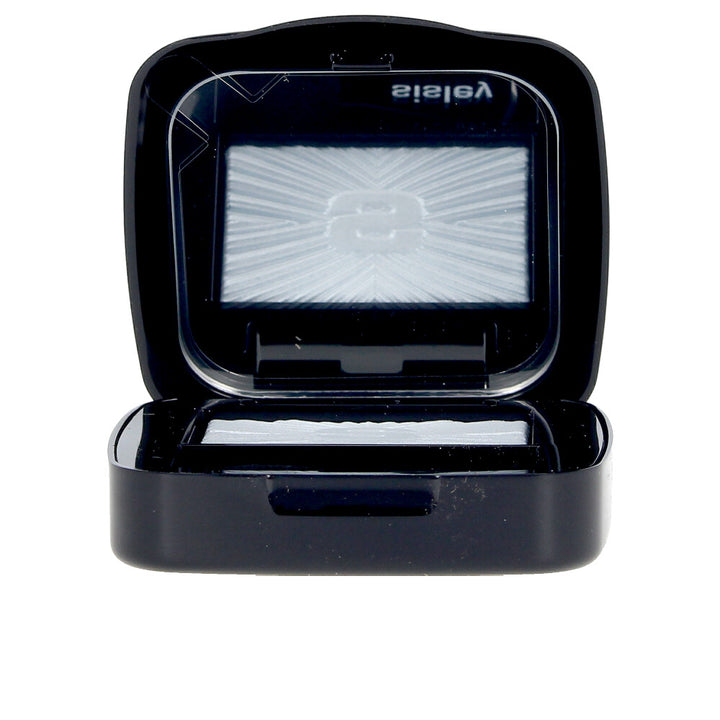 Compact 1.5 g satin eye shadow pan in Silky Sky, soft blue sheen