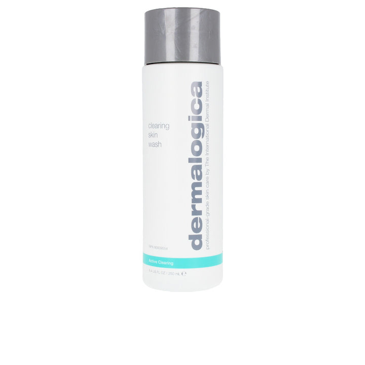 250 ml clear bottle of foaming tea tree skin wash for acne-prone skin