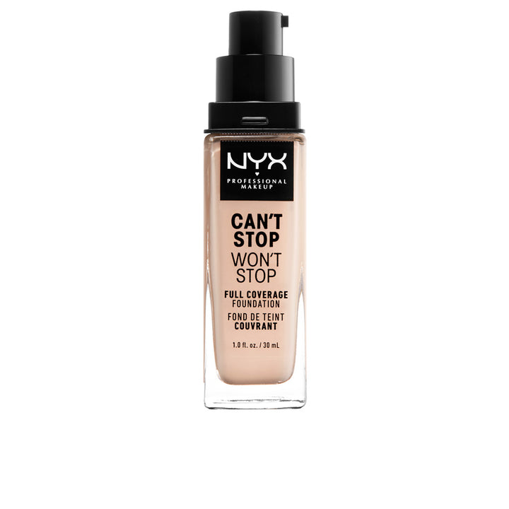 30 ml light porcelain liquid foundation bottle, matte finish, Unisex