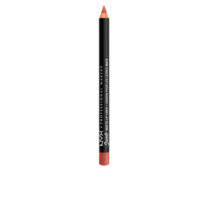 Slim matte lip liner pencil in warm beige-brown, 3.5 g, &