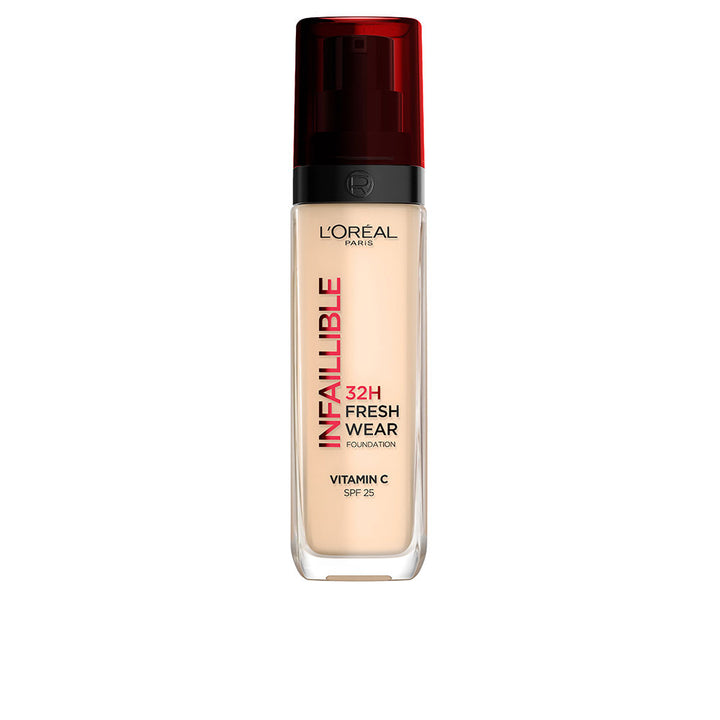 30 ml pump bottle of longwear liquid foundation in shade 015 Porcelain