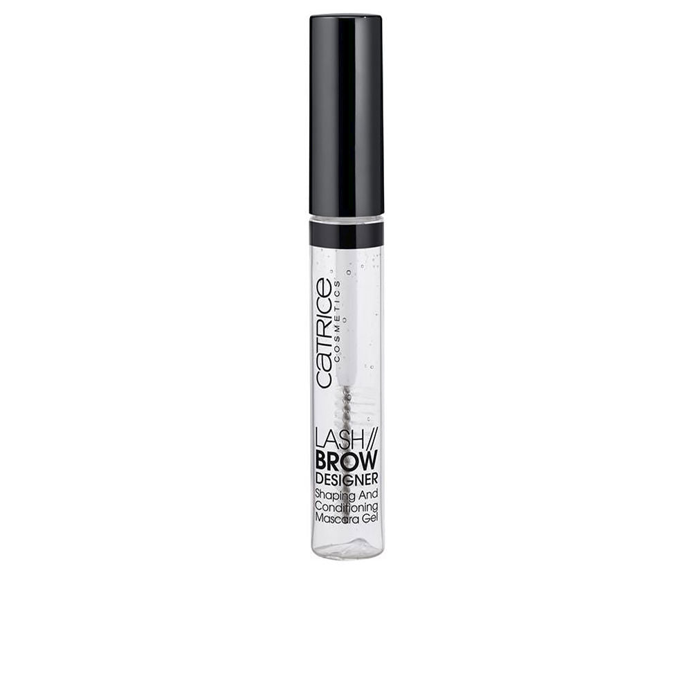 Clear 6 ml lash and brow styling gel in compact tube, vegan formula