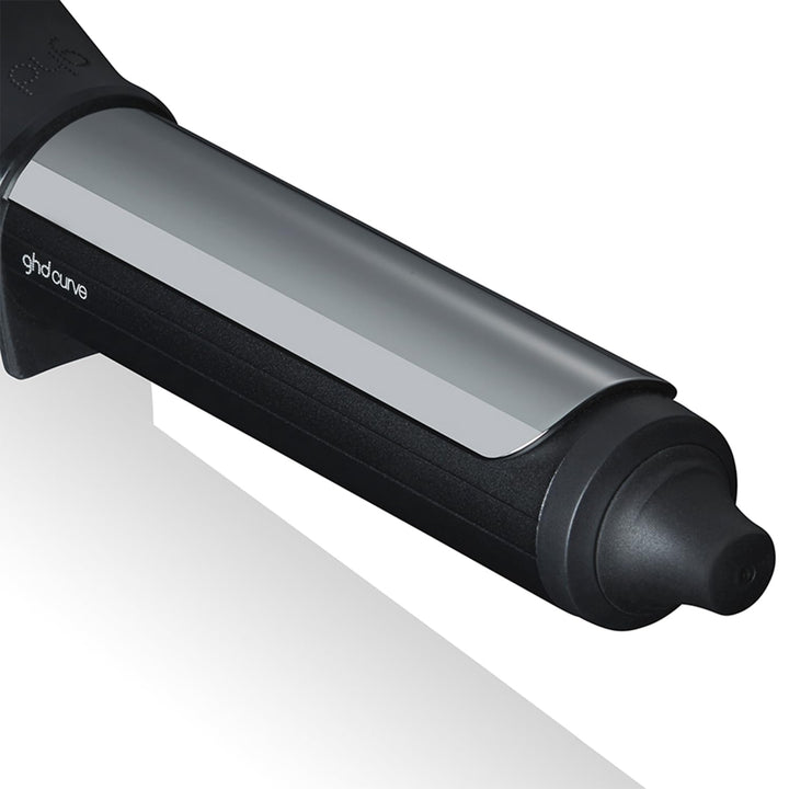 32 mm ceramic curling tong with clamp and cool-tip, black finish