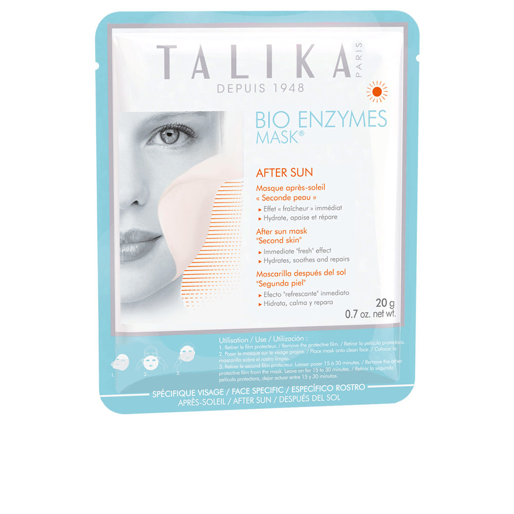 Biocellulose after-sun facial sheet mask, 20 g pouch for Women