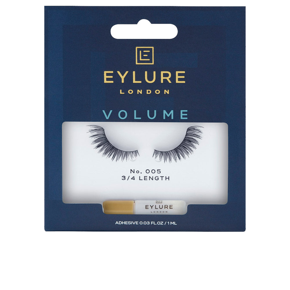 Angled 3/4 handmade false eyelashes with latex-free glue, outer-lengthened style