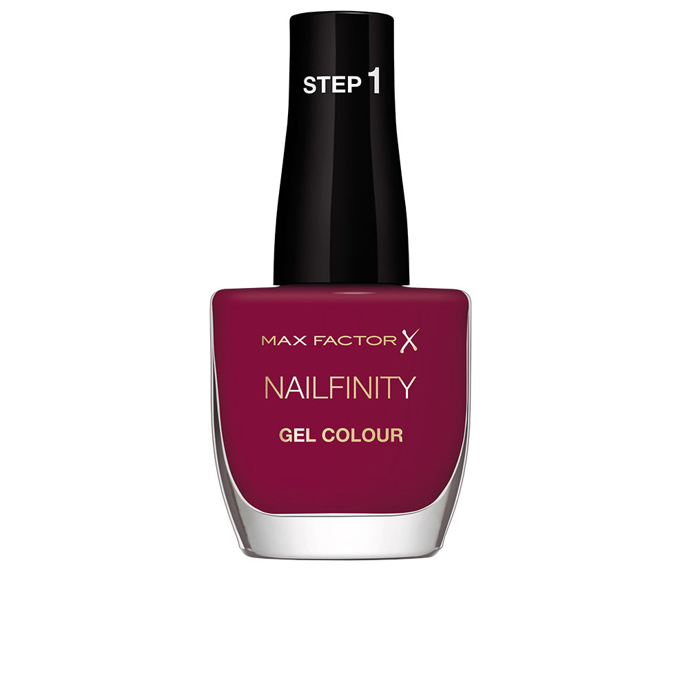 12 ml bottle of deep mauve high-shine nail lacquer, Unisex shade 330–Max&