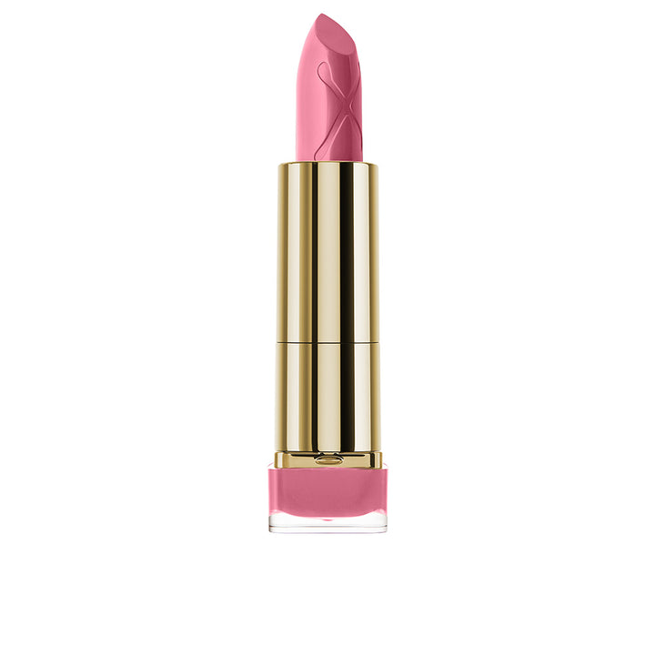 Satin lipstick bullet, warm neutral shade, 4 g compact tube