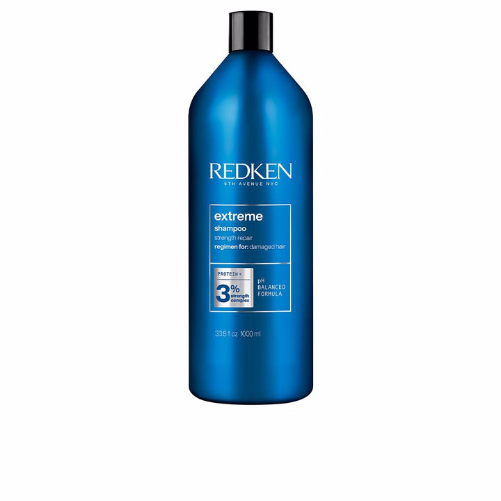 1,000 ml clear shampoo bottle for Unisex with ceramide repair formula