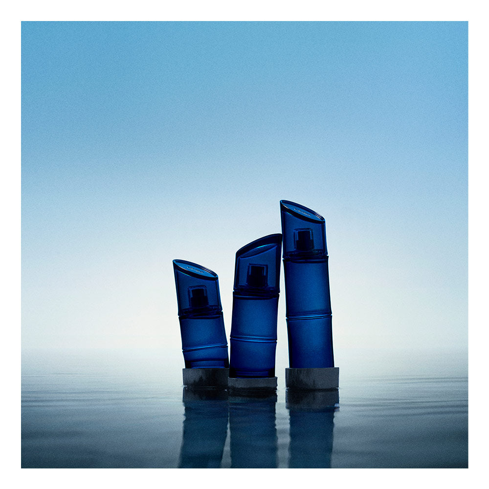 40 ml vertical glass bottle, bevelled cap, woody aquatic fragrance for Man