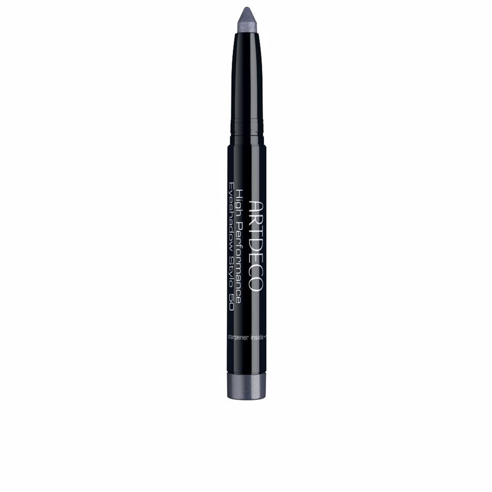Slim cream eyeshadow stick in soft blue with integrated sharpener, 1.4 g, Unisex