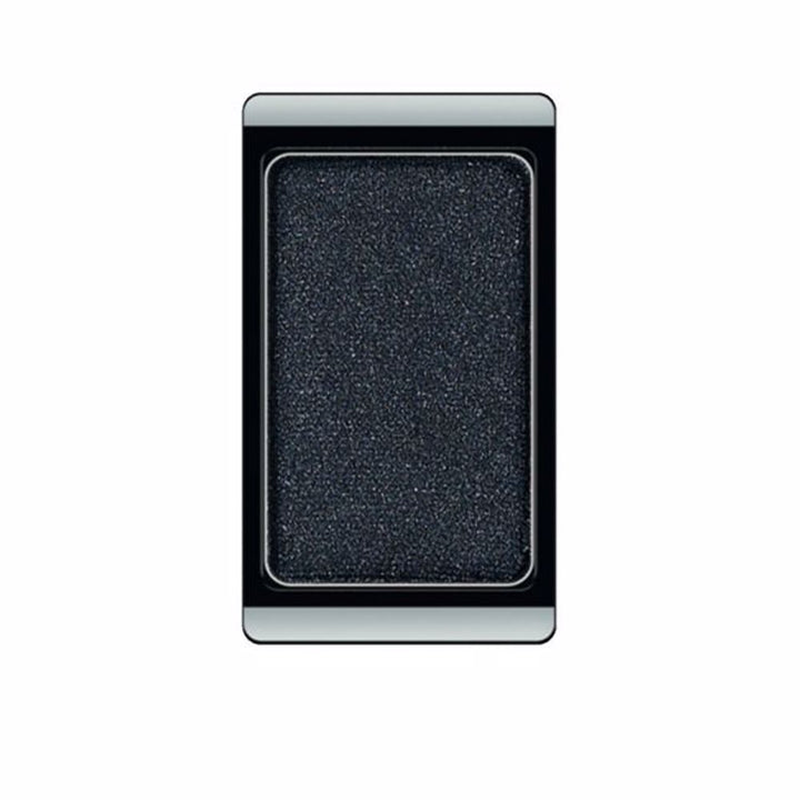 Compact refill pan of pearlescent anthracite powder eyeshadow, 0.8 g, refillable