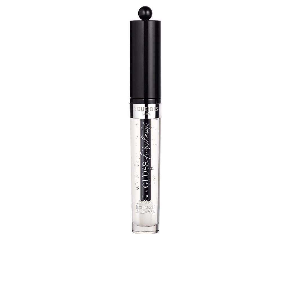 Sleek clear tube lip gloss with doe-foot applicator, 3.5 ml, warm sheen