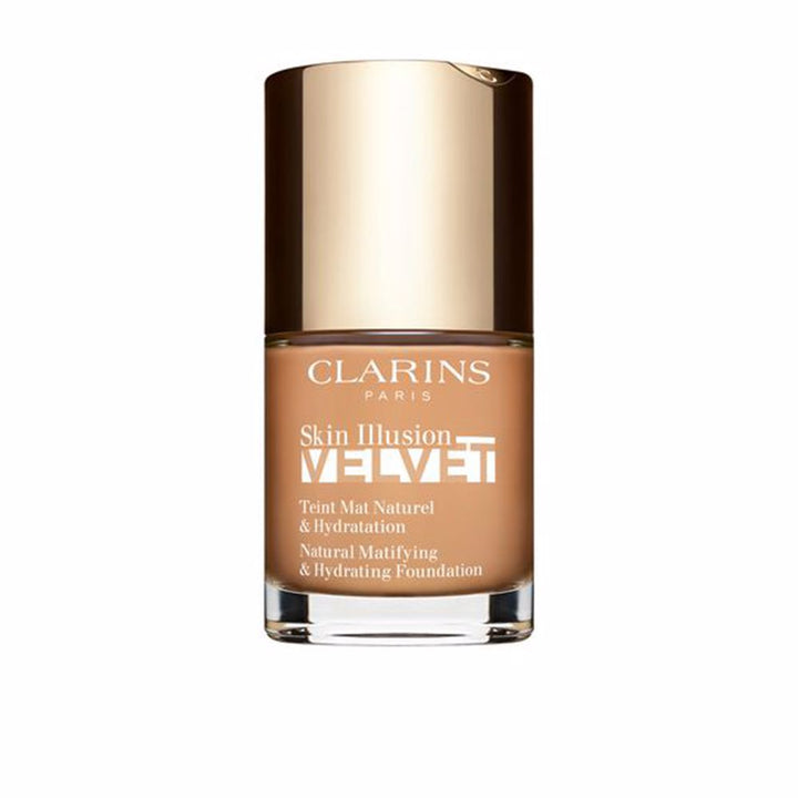 30 ml velvet-matte serum foundation, shade 105N, pump bottle