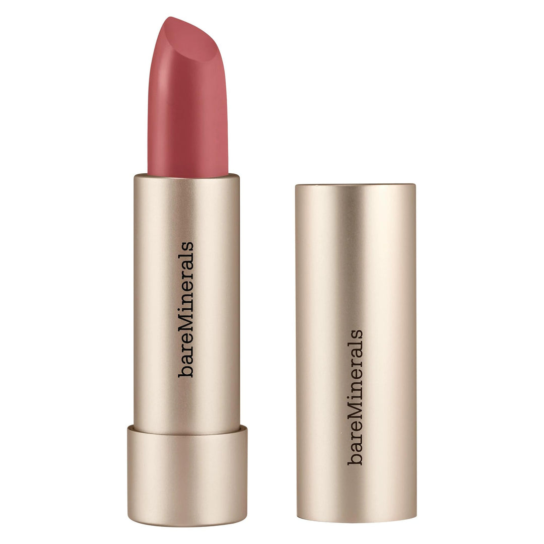 Satin lipstick bullet in shade Memory, 3.6 g, sleek mauve tone