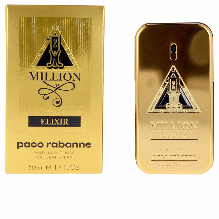 50 ml jewel-shaped gold bottle parfum for Man — woody oriental scent