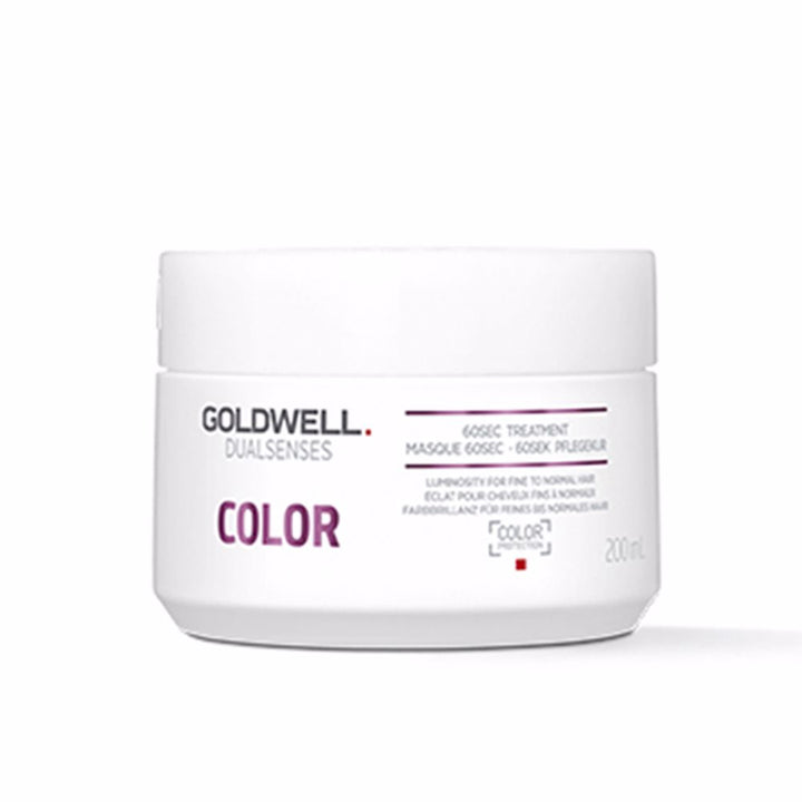 200 ml tube of 60-second colour treatment mask for normal–fine, colour-treated hair