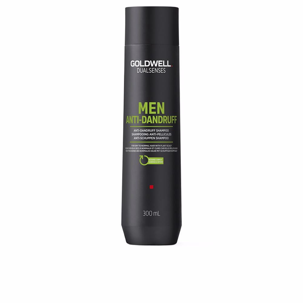 300 ml tube of unisex anti‑dandruff shampoo with menthol, cool blue packaging