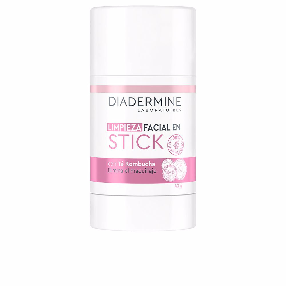 Compact 40 g solid cleansing stick for women, travel-friendly packaging