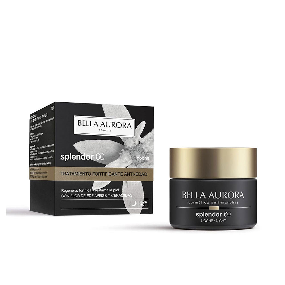 50 ml jar of rich night cream, edelweiss extract, restorative texture