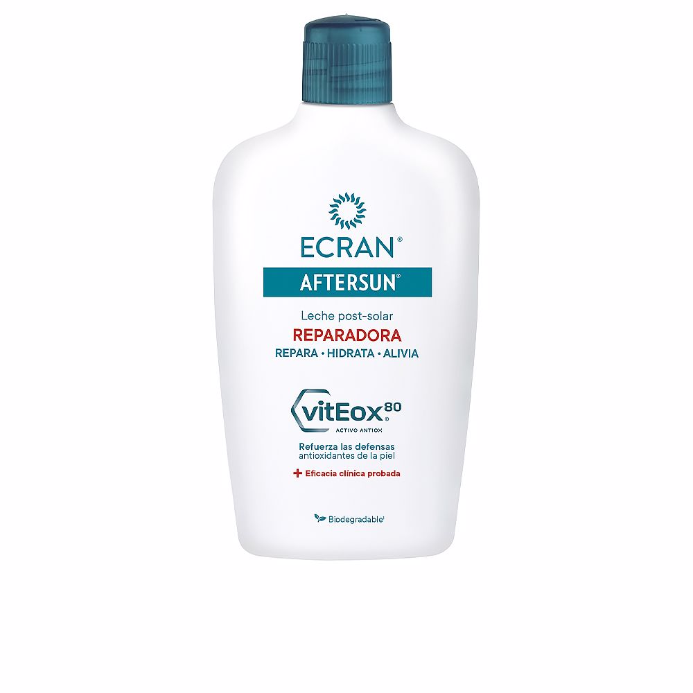 400 ml bottle of light after‑sun milk for Unisex, soothing and hydrating