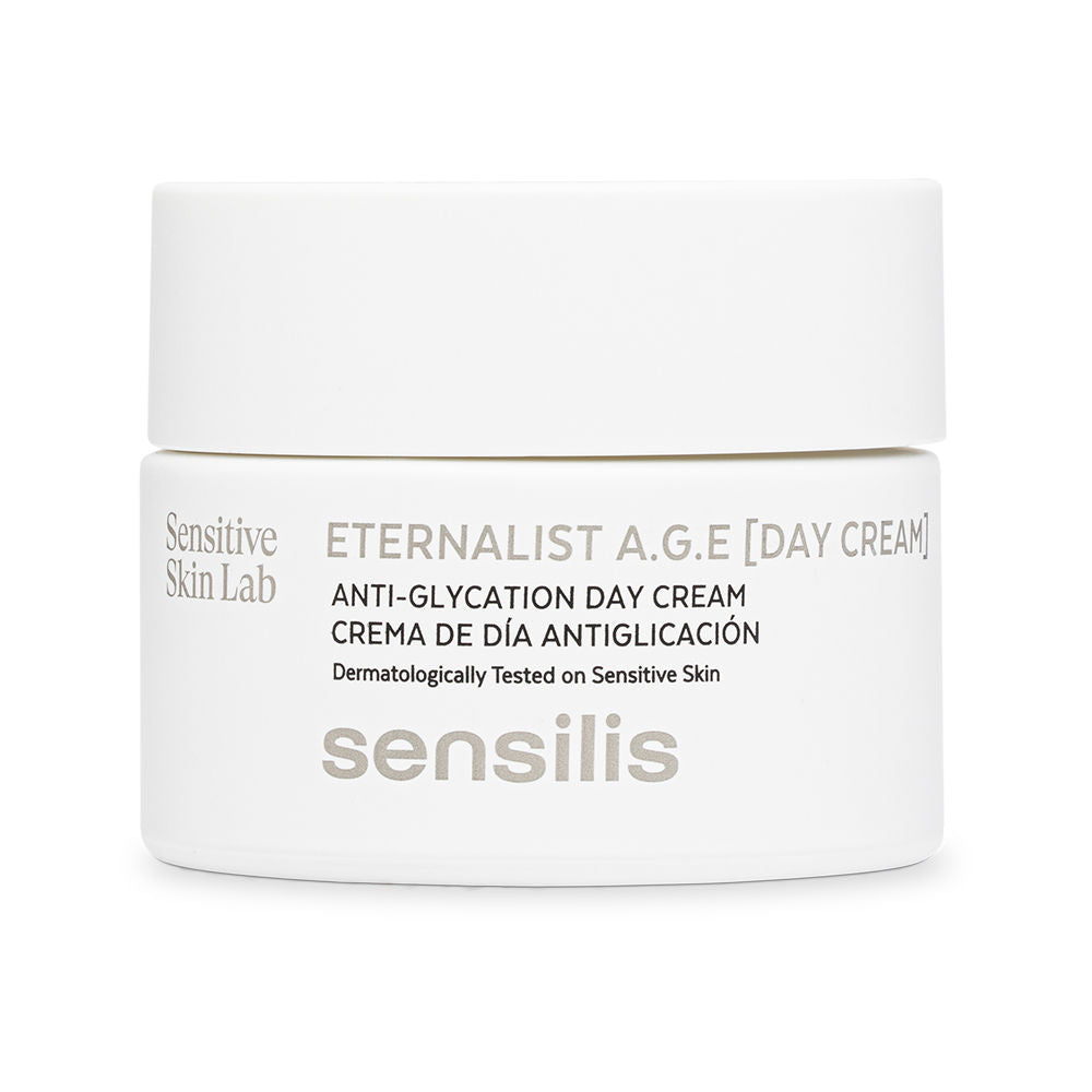 50 ml jar of rich day cream for mature, dry skin with anti-glycation extracts