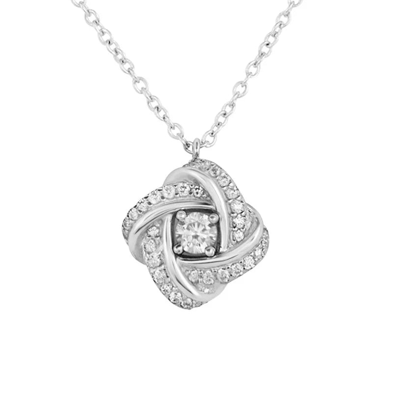 Timeless Radiance Diamond Pendant Necklace