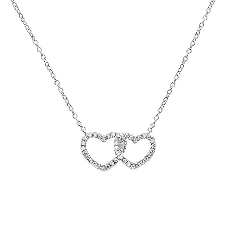 Radiant Clarity Diamond Pendant Necklace