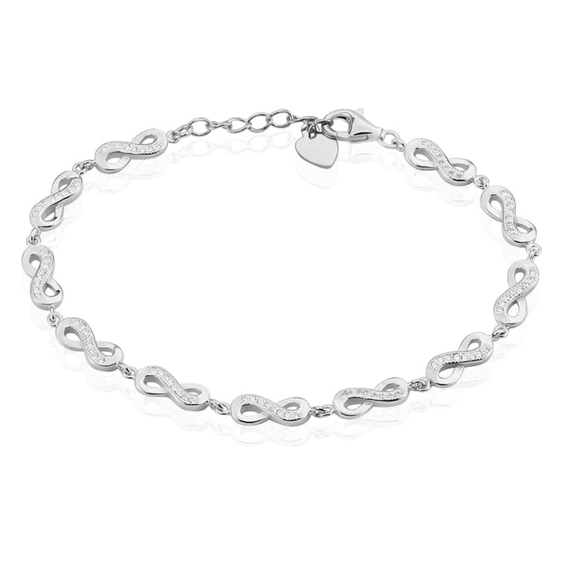 Timeless Silver Elegance with Subtle Sparkle