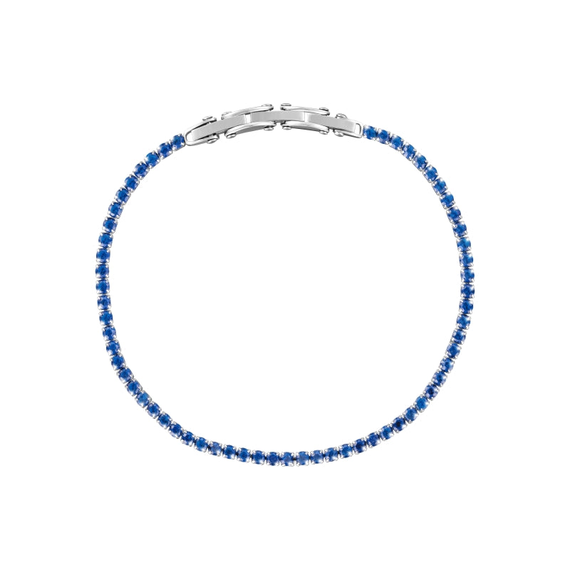 Timeless Blue Sapphire Tennis Bracelet