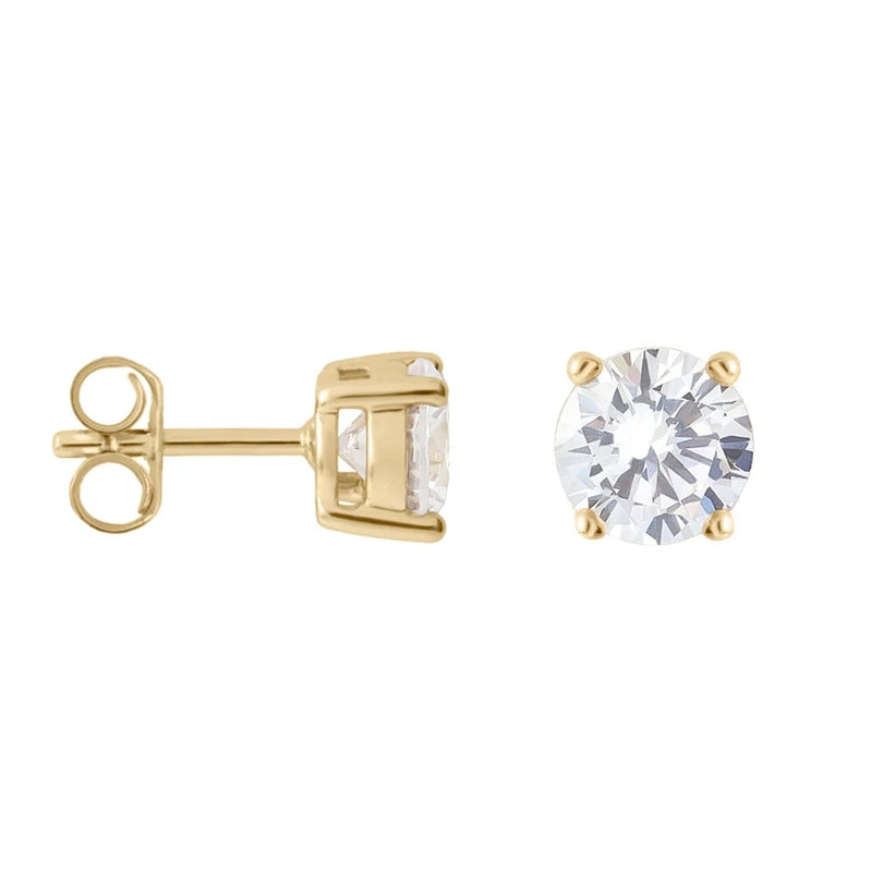 Timeless Radiance Diamond Studs