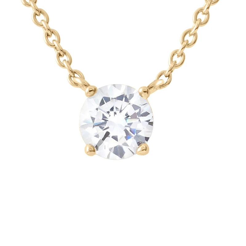 Timeless Solitaire Elegance Pendant